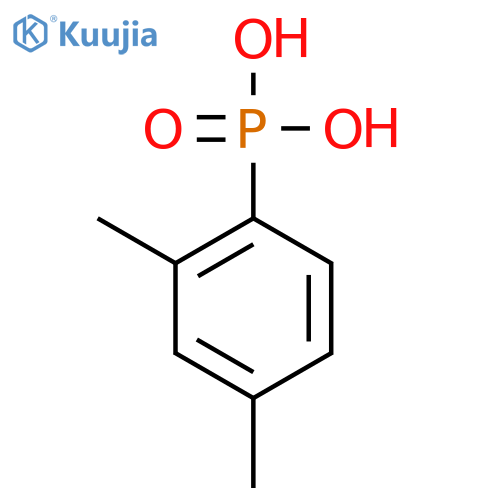 Phosphonic acid,P-(2,4-dimethylphenyl)- structure
