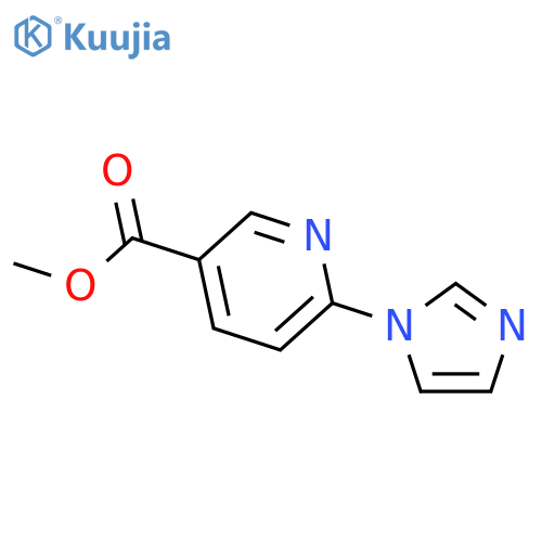 Methyl 6-(1H-Imidazol-1-yl)nicotinate structure