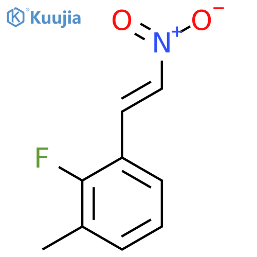 2-fluoro-1-methyl-3-(2-nitroethenyl)benzene structure