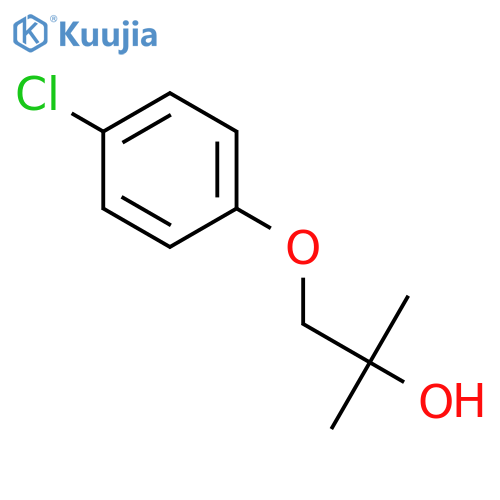 2-Propanol, 1-(4-chlorophenoxy)-2-methyl- structure
