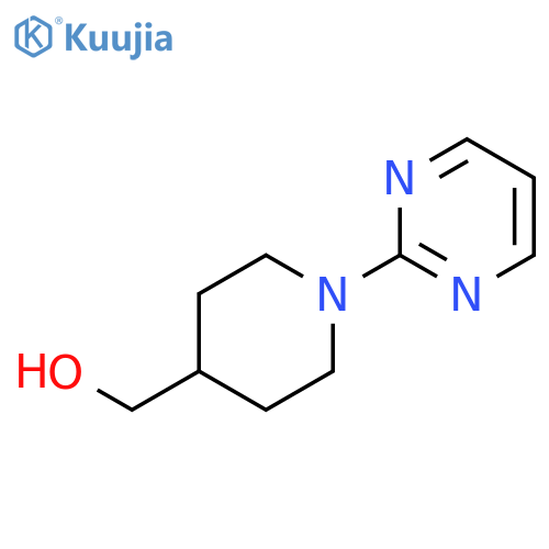 1-(Pyrimidin-2yl)piperidin-4-ylmethanol structure