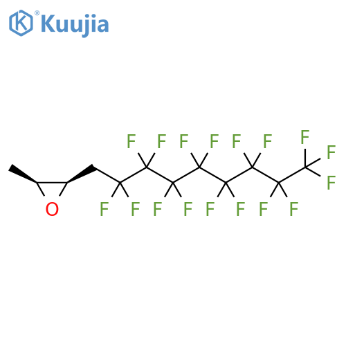 Oxirane,2-(2,2,3,3,4,4,5,5,6,6,7,7,8,8,9,9,9-heptadecafluorononyl)-3-methyl-,cis- structure