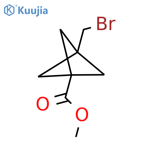 Methyl 3-(bromomethyl)bicyclo[1.1.1]pentane-1-carboxylate structure