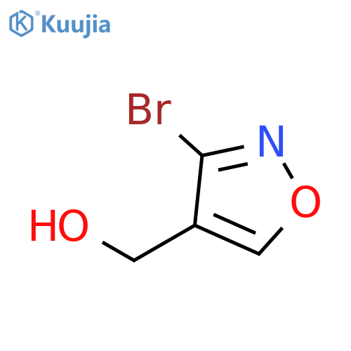 4-Isoxazolemethanol, 3-bromo- structure