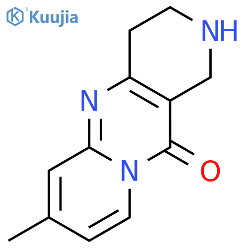 11H-Dipyrido[1,2-a:4',3'-d]pyrimidin-11-one, 1,2,3,4-tetrahydro-7-methyl- structure