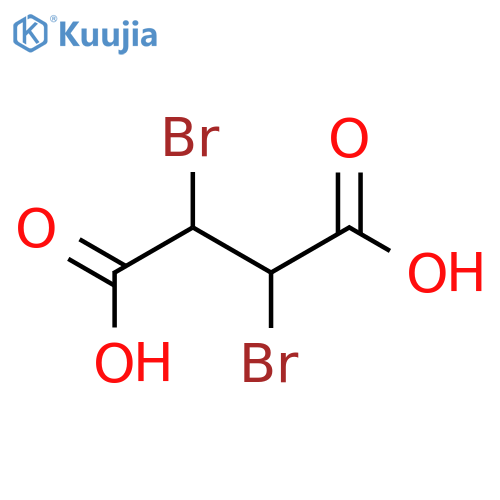 (2R,3S)-2,3-Dibromosuccinic acid structure
