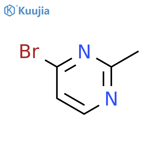 4-Bromo-2-methylpyrimidine structure