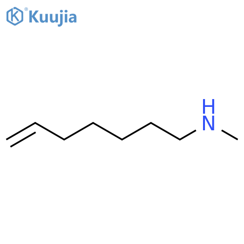 (Hept-6-en-1-yl)(methyl)amine structure