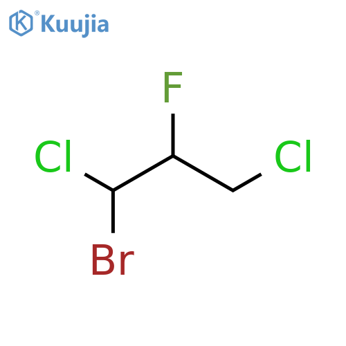 Propane, 1-bromo-1,3-dichloro-2-fluoro- structure