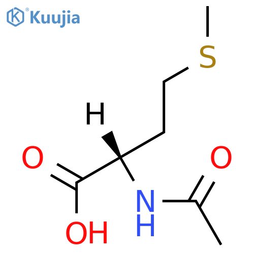 N-Acetyl-DL-methionine structure