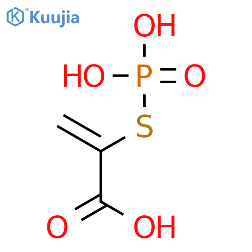2-Propenoic acid,2-(phosphonothio)- structure