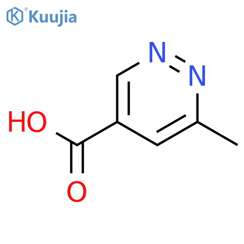 6-methylpyridazine-4-carboxylic acid structure