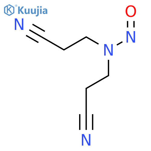 Propanenitrile,3,3'-(nitrosoimino)bis- structure