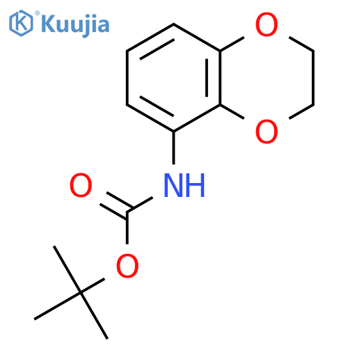 tert-Butyl (2,3-dihydrobenzo[b][1,4]dioxin-5-yl)carbamate structure