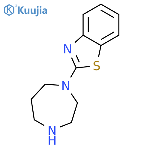 2-(1,4-Diazepan-1-yl)benzo[d]thiazole structure