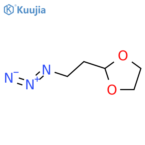 2-(2-Azidoethyl)-1,3-dioxolane structure