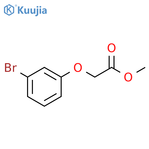 2-(3-Bromophenoxy)acetic Acid Methyl Ester structure