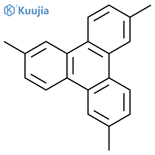 Triphenylene, 2,6,10-trimethyl- structure
