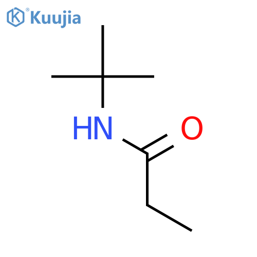 Propanamide,N-(1,1-dimethylethyl)- structure