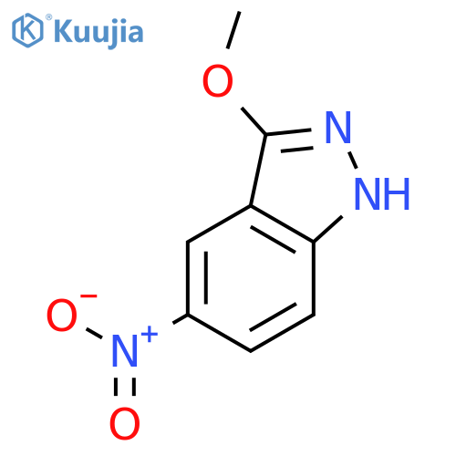 3-METHOXY-5-NITRO-1H-INDAZOLE structure