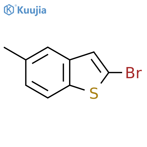 2-Bromo-5-methyl-1-benzothiophene structure