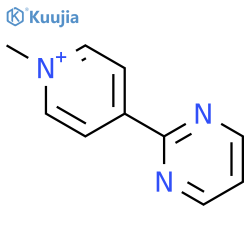 Pyridinium,1-methyl-4-(2-pyrimidinyl)- structure