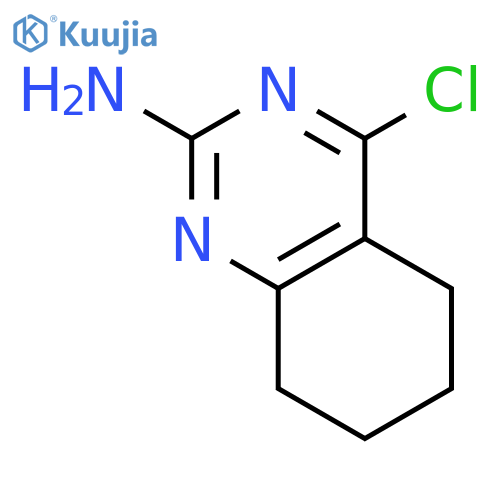 4-Chloro-5,6,7,8-tetrahydroquinazolin-2-amine structure