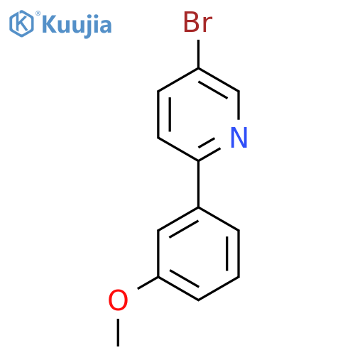 5-Bromo-2-(3-methoxyphenyl)pyridine structure