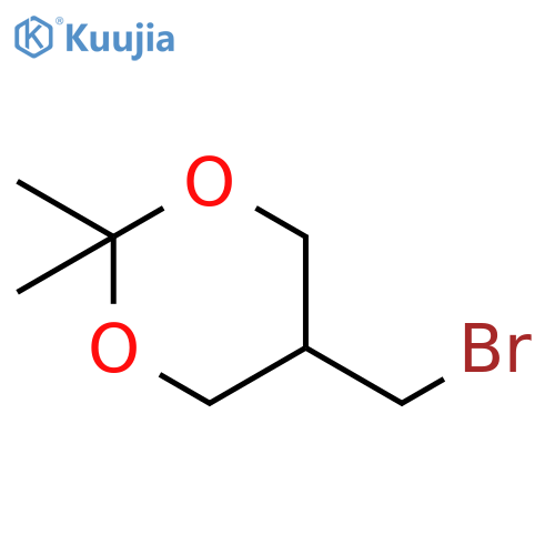 5-(bromomethyl)-2,2-dimethyl-1,3-dioxane structure