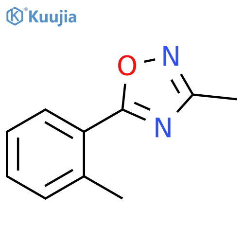 3-Methyl-5-(2-methylphenyl)-1,2,4-oxadiazole structure