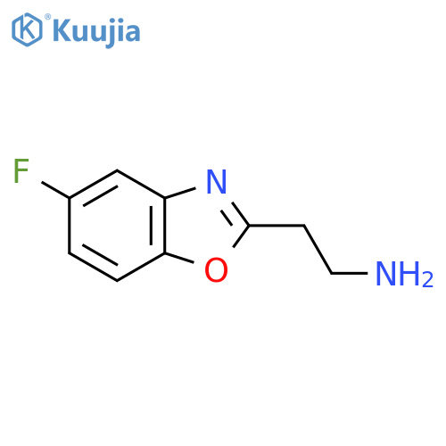2-(5-Fluoro-1,3-benzoxazol-2-yl)ethanamine structure