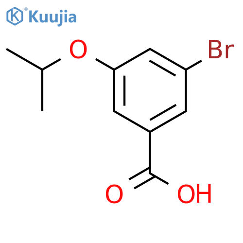 3-Bromo-5-isopropoxybenzoic acid structure