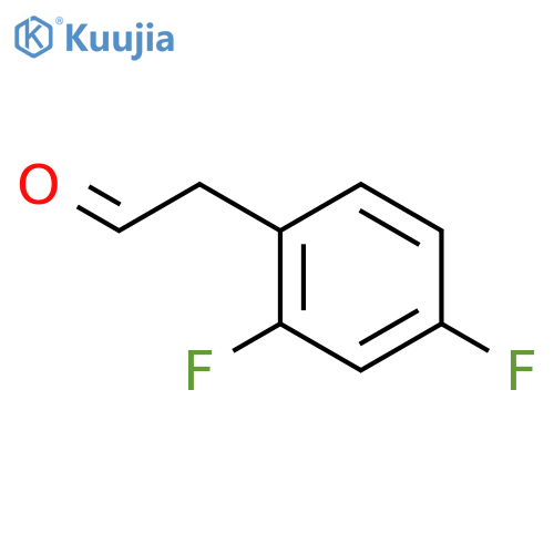 2-(2,4-difluorophenyl)acetaldehyde structure