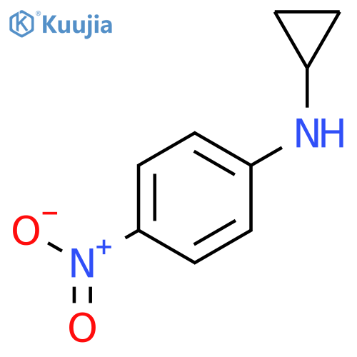 N-Cyclopropyl-4-nitroaniline structure