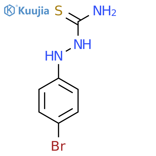 Hydrazinecarbothioamide, 2-(4-bromophenyl)- structure