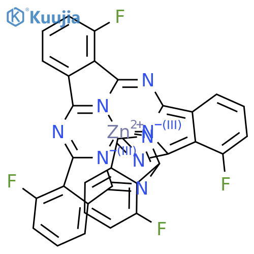 Zinc(II)-1,8,15,22-tetrafluoro-29H ,31H - phthalocyanin,mixture of isomers structure