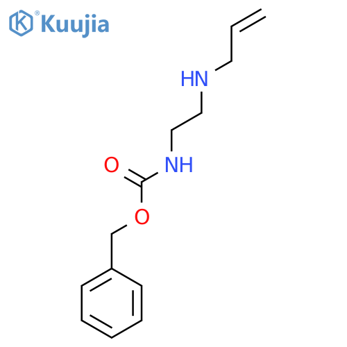 benzyl N-[2-(prop-2-enylamino)ethyl]carbamate structure