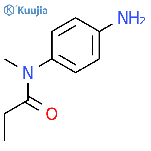 Propanamide,N-(4-aminophenyl)-N-methyl- structure