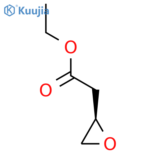 ethyl 2-(2R)-oxiran-2-ylacetate structure