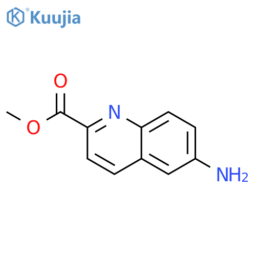 methyl 6-aminoquinoline-2-carboxylate structure