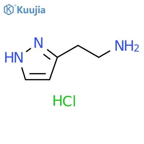 1H-Pyrazole-3-ethanamine hydrochloride structure