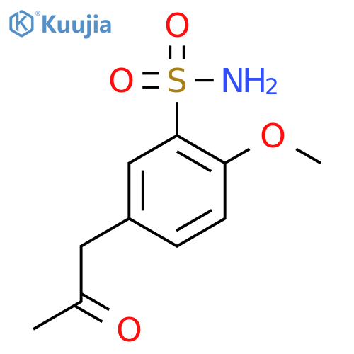 (R)-5-(2-Aminopropyl)-2-methoxybenzenesulfonamide structure