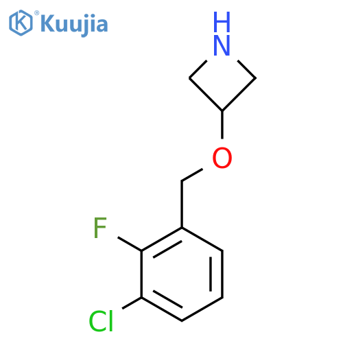 3-[(3-Chloro-2-fluorobenzyl)oxy]azetidine structure