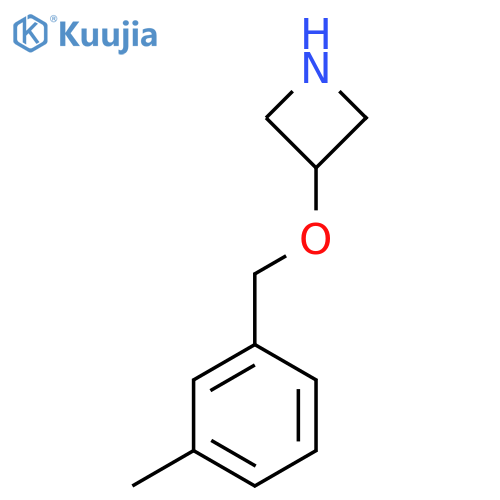 3-[(3-Methylbenzyl)oxy]azetidine structure