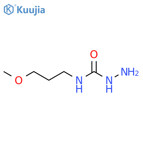 3-amino-1-(3-methoxypropyl)urea structure