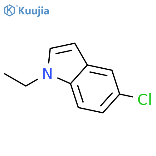 5-chloro-1-ethyl-1H-Indole structure