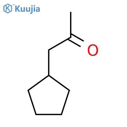 1-Cyclopentylpropan-2-one structure
