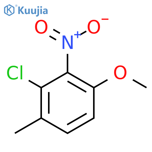 3-Chloro-4-methyl-2-nitroanisole structure