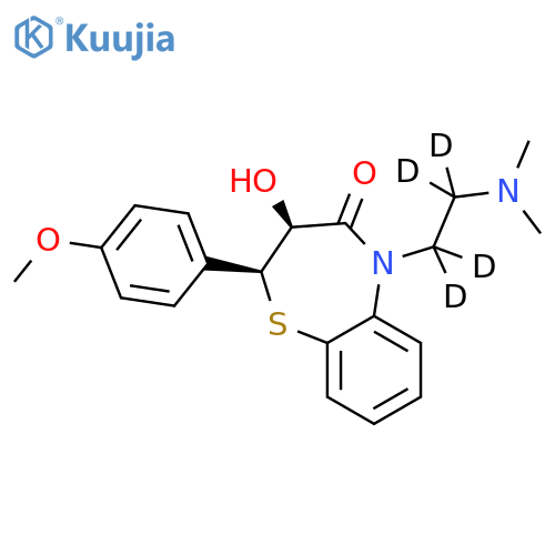 Desacetyl DiltiazeM-d4 structure