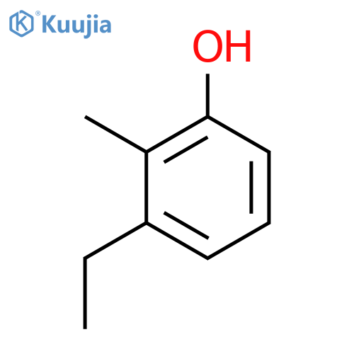 Phenol,3-ethyl-2-methyl- structure